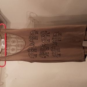 Wound Up Open Back Tank Top